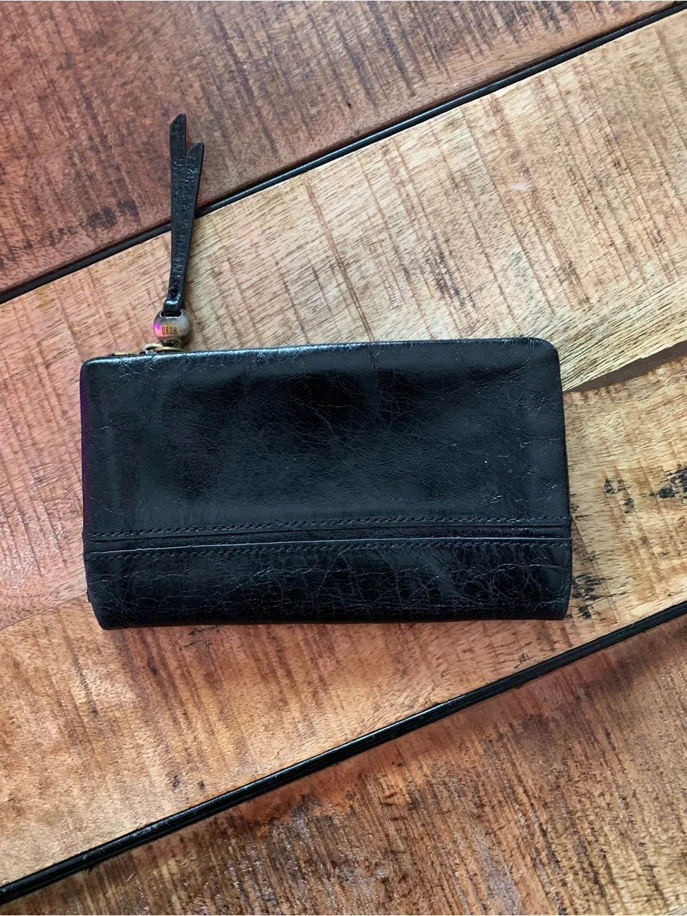 HOBO Haye Bifold Wallet in Black